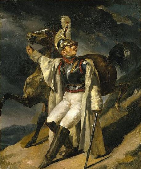 Theodore Gericault The Wounded Cuirassier, study China oil painting art